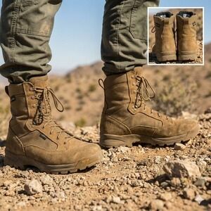 Garmont Men's T8 Extreme GTX Wide Tactical Boots Waterproof Coyote Brown Size 12